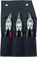 Nożyce i noże - Bessey Zestaw Nożyc Kształtowych Do Blachy, 3Szt. Etui BY DSET16 4010220031254 - miniaturka - grafika 1