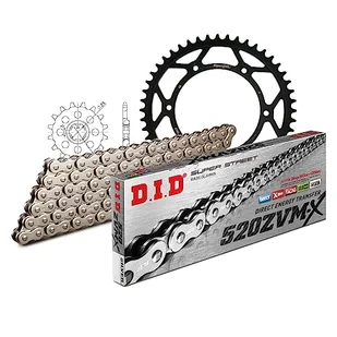 Zestaw łańcuchów DID stal 520ZVM-X / 114 Endless do Husqvarna WR 360 ccm rok prod. 1993-1999 - Części motocyklowe - miniaturka - grafika 1