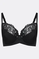 Biustonosze - Biustonosz półusztywniany Henderson Allie 41523 czarny - miniaturka - grafika 1