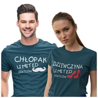 Walentynki - KOSZULKI DLA PAR NA WALENTYNKI PREZENT LIMITED EDITION - miniaturka - grafika 1