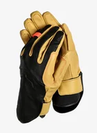 Rękawiczki - Rękawiczki damskie Salewa Ortles AM Leather Gloves - black out - miniaturka - grafika 1