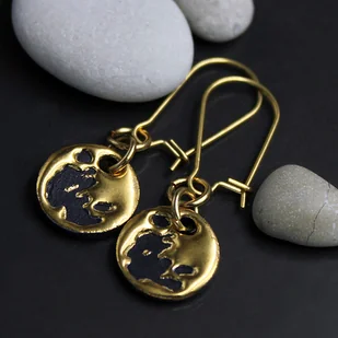 FULL MOON/stal chirurgiczna/ - Kolczyki FULL MOON/stal chirurgiczna/ - Kolczyki - miniaturka - grafika 1