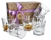 Kubki - Szklanki do whisky Lile 330 ml eleganckie kryształowe 6 szt. Zestaw na Prezent - miniaturka - grafika 1