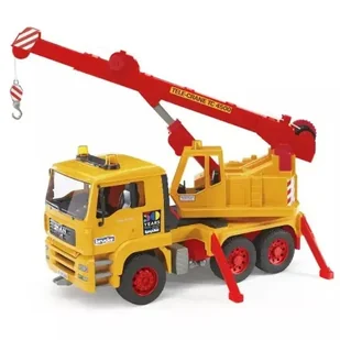 Bruder: MAN autoz dźwigiem - Samochody i pojazdy dla dzieci - miniaturka - grafika 1