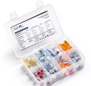 SIMET COMBO 3 Zestaw szybkozłączek SCP2, SCP3, SCP4, SCL5, SCP6, SCL2, SCL3, SCS2 (1 kpl.) - Pozostałe akcesoria sieciowe - miniaturka - grafika 1