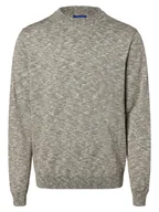 Swetry męskie - Jack & Jones Sweter - JORTampa Mężczyźni zielony marmurkowy, S - miniaturka - grafika 1