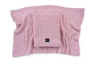 Koce i narzuty dla dzieci - POOFI Kocyk bambusowy Oslo kolor: vintage pink - miniaturka - grafika 1