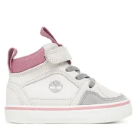 Buty dla dziewczynek - Sneakersy Timberland Sone Jump TB0A27WHEWG1 Biały - miniaturka - grafika 1