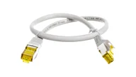 Patchcordy - Kabel krosowy patchcord S/ftp (PiMF) kat.6A Lszh - miniaturka - grafika 1