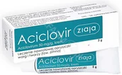 Problemy skórne - Ziaja LTD. Z.P.L. SP. Z 0.0. Aciclovir krem 50mg/g na opryszczkę warg i twarzy 5 g 3177961 - miniaturka - grafika 1