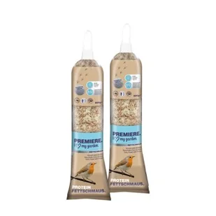 PREMIERE Pyzy białkowe w dozowniku 2 x 500g - Karma dla ptaków - miniaturka - grafika 1