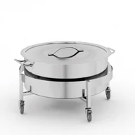 Akcesoria gastronomiczne - B2B Partner Podstawa pod garnki z krawędzią 230 mm, średnica 680 mm 434076 - miniaturka - grafika 1