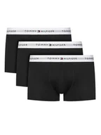 Majtki męskie - Tommy Hilfiger Komplet 3 par bokserek UM0UM02763 Czarny - miniaturka - grafika 1
