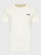 Koszulki męskie - Manuel Ritz T-Shirt 3332M552 223848 Beżowy Regular Fit - miniaturka - grafika 1