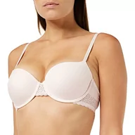 Biustonosze - Calvin Klein Damski biustonosz balcon z podszewką balcon, różowy, 75B - miniaturka - grafika 1