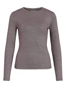 Koszulki i topy damskie - Vila Koszulka "Vicatera" w kolorze jasnobrązowym - miniaturka - grafika 1