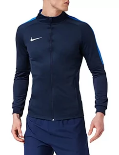 Kurtki męskie - Nike męska kurtka sportowa M Nk Dry Acdmy18 Trk Jkt K czarny blau (obsidian/Royal blue/White) S - grafika 1