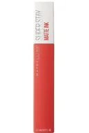 Szminki - Maybelline New York Super Stay, szminka w płynie Heroine, 5ml - miniaturka - grafika 1
