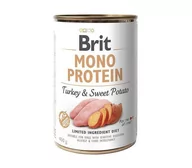 Mokra karma dla psów - Brit Mono Protein Turkey & Sweet Potato puszka 400g - miniaturka - grafika 1