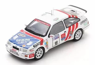 Spark Model Ford Sierra Rs Cosworth #18 3Rd Rallye  1:43 S8702 - Samochody i pojazdy dla dzieci - miniaturka - grafika 1