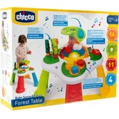 Zabawki interaktywne dla dzieci - Zabawka interaktywna CHICCO Baby Sense & Focus Stolik Leśni Przyjaciele 00012164000000 - miniaturka - grafika 1