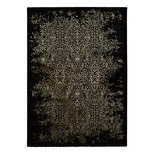 Czarny dywan Universal Gold Duro, 160x230 cm - Dywany - miniaturka - grafika 1