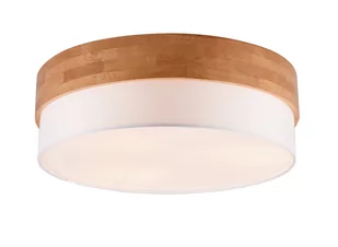 Seasons lampa sufitowa biało brązowa Boho 611500301 Trio - Lampy sufitowe - miniaturka - grafika 2