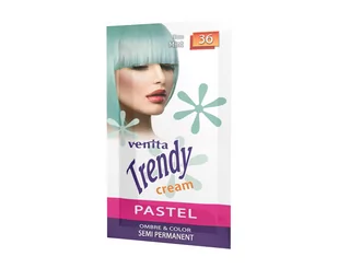 Venita Trendy Cream Ultra Krem koloryzujący nr 36 Ice Mint 35g - Farby do włosów i szampony koloryzujące - miniaturka - grafika 1
