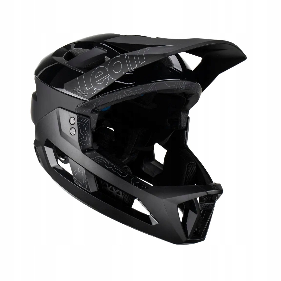 Leatt Kask Rowerowy Mtb Enduro 3.0 (wypinana Szczęka/kask 3W1) V23 Stealth