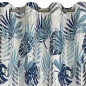 Zasłony - Zasłona EUROFIRANY Malta 140 x 250 cm Granatowy - miniaturka - grafika 1