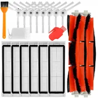 Akcesoria do robotów sprzątających - ZESTAW FILTRY SZCZOTKI DO XIAOMI MI ROBOT VACUUM + 6x filtr HEPA 8xSzczotki - miniaturka - grafika 1