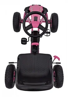 Gokart Na Pedały AIR PerHour Różowy - Pojazdy elektryczne dla dzieci - miniaturka - grafika 11