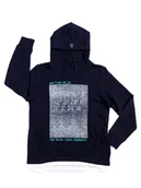 Bluzy dla chłopców - Chłopięca bluza z nadrukiem granatowa Tom Tailor - miniaturka - grafika 1