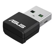 Karty sieciowe - ASUS USB-AX55 Nano (1800Mb/s a/b/g/n/ac/ax) - miniaturka - grafika 1