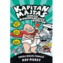 Jaguar Kapitan Majtas Inwazja Krwiożerczych Klozetów - Dav Pilkey