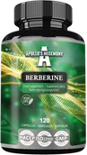Suplementy naturalne - APOLLO'S HEGEMONY BERBERINE STANDARYZOWANY EKSTRAKT BERBERYNY 120 KAPSUŁEK - miniaturka - grafika 1