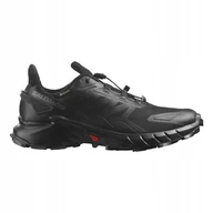 Buty sportowe męskie - Buty Salomon Supercross 4 Gtx Black Czarny 44 2/3 - miniaturka - grafika 1