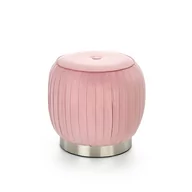 Pufy i podnóżki - Pufa Aladin Jasny Róż Halmar - miniaturka - grafika 1