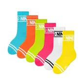 Skarpetki dla dzieci - Zooksy, 6-pak długich skarpetek sportowych dla dzieci, różnokolorowe, 24/29 - miniaturka - grafika 1