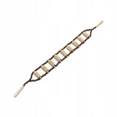 Masażery - MASAŻER DREWNIANY DO PLECÓW NA SZNURKU ROLLER 10 WAŁKÓW KOLCE EKO - miniaturka - grafika 1