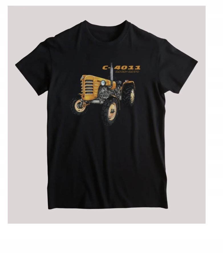 KOSZULKA Z NADRUKIEM MĘSKA ŚMIESZNA POLSKI TRAKTOR URSUS C4011 r. L #2