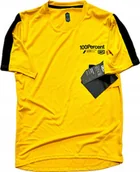 Kurtki rowerowe - 100% Koszulka męska 100% RIDECAMP Jersey krótki rękaw Mustard roz. M NEW 2023 - miniaturka - grafika 1