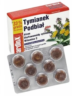 S-Lab Gardlox Tymianek Podbial Plus 24 szt. - Przeziębienie i grypa - miniaturka - grafika 2