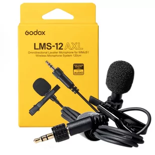 Godox Mikrofon Lavalier Godox LMS-12 AXL - Kamery cyfrowe - akcesoria - miniaturka - grafika 1