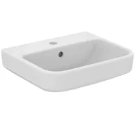 Umywalki - Ideal Standard i.Life B - Umywalka 45x38 cm, z przelewem, otworem na baterię, biała T461001 - miniaturka - grafika 1