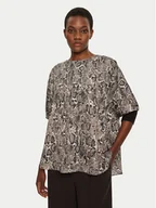 Bluzki damskie - JOOP! Bluzka Bine 10018881 30044813 Szary Regular Fit - miniaturka - grafika 1