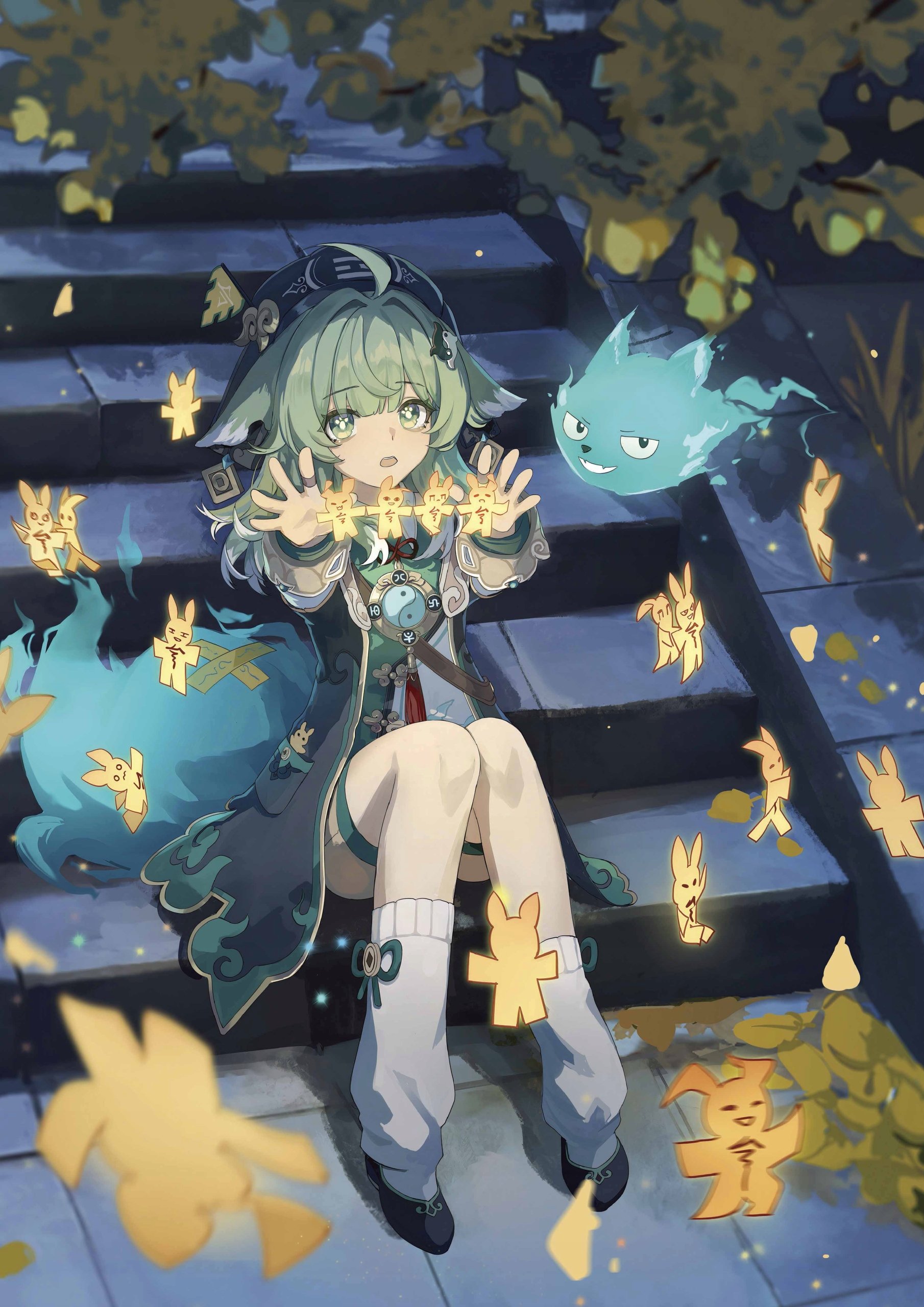 Plakat A3 Honkai Star Rail Hsr Anime Gra Huohuo