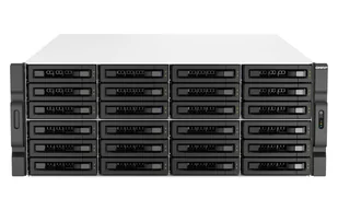 QNAP TS-h3087XU-RP-E2378-64G NAS Rack (4U) Intel Xeon E E-2378 64 GB DDR4 384 TB QuTS hero Czarny, Biały - Serwery - miniaturka - grafika 1