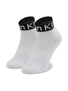 Skarpetki damskie - Calvin Klein Skarpety Stopki Unisex 701218785 r.OS Biały - grafika 1