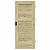 Drzwi wewnętrzne - Skrzydło drzwiowe pełne Syrion dąb halifax 90 prawe Nawadoor - miniaturka - grafika 1